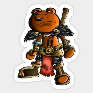 Barnaby the Barbarian Sticker